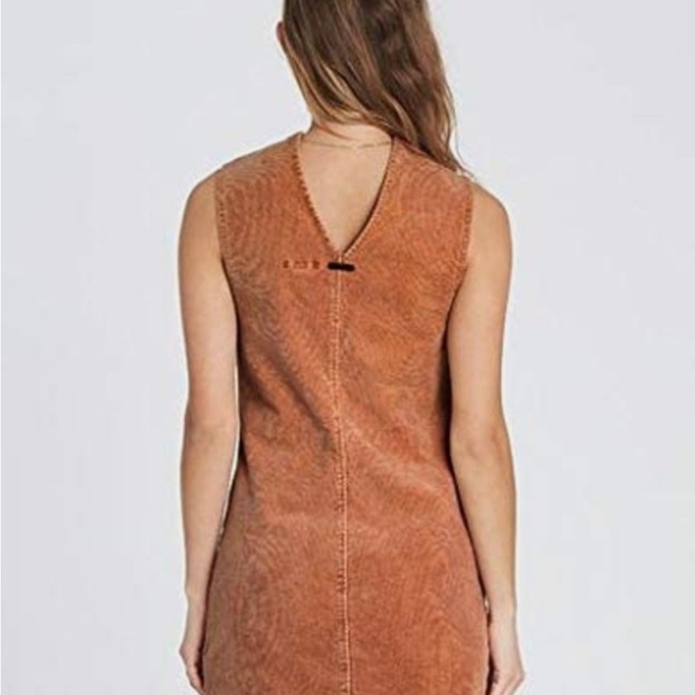Billabong Tan Cordoury Dress - Picture 2 of 5